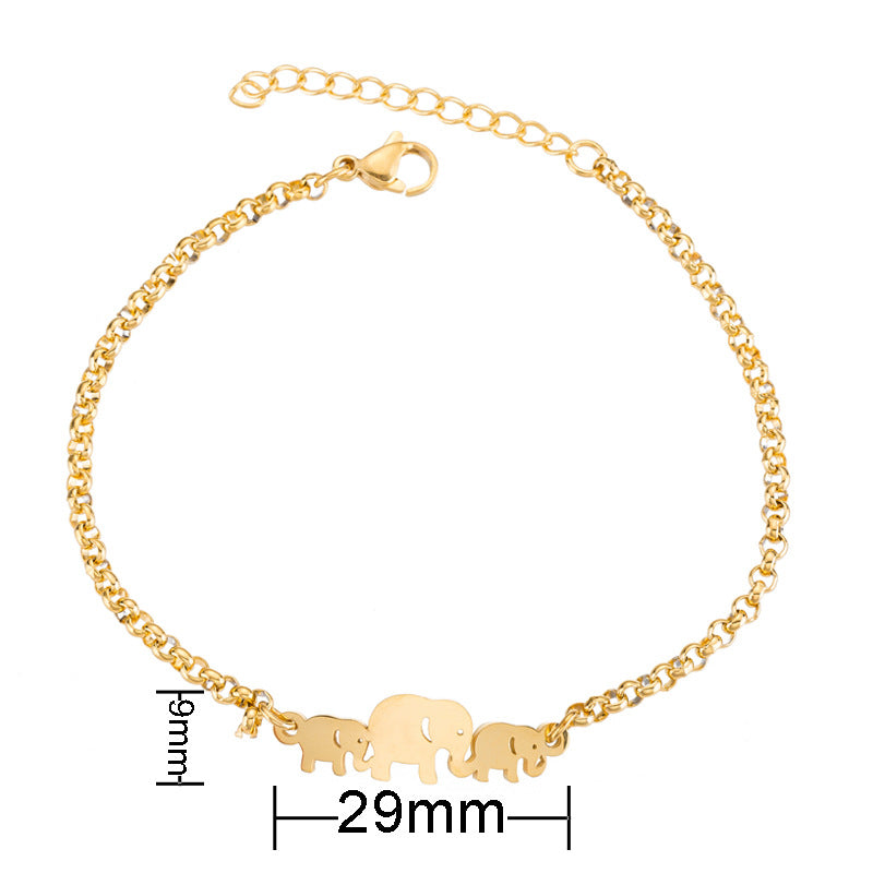Wholesale Cute elephant bracelet animal jewelry